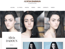 Tablet Screenshot of aliciadadoun.com